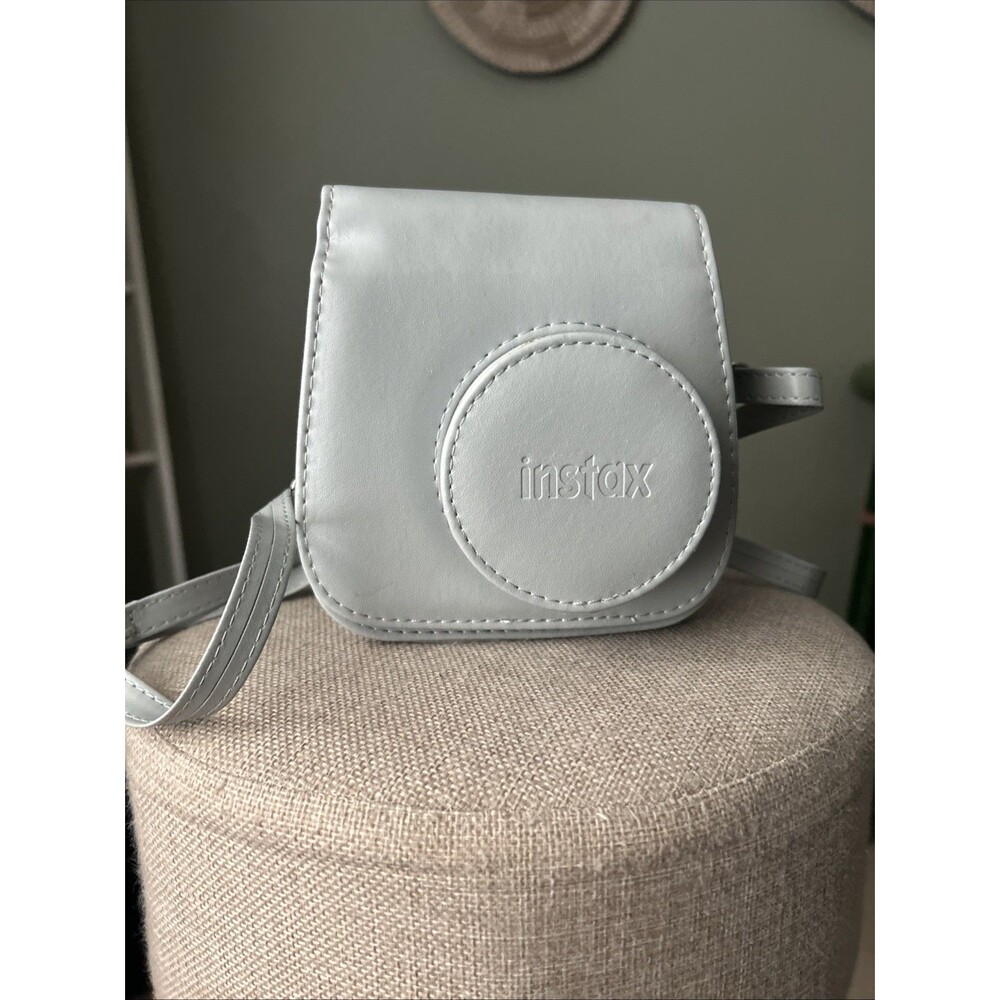 Polaroid Fujifilm Instax Mini 8 9 Gray  Camera Carry Bag